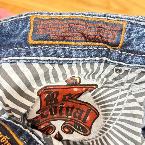 Women's Rock Revival Celinda Straight Fit 34X34 - Picture 7 of 7